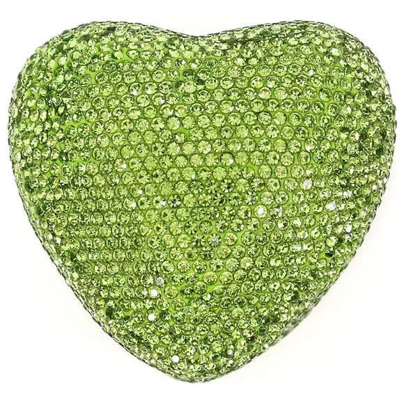 NEW Sparkling Swarovski Rhinestone Crystal Heart Bling Jewelry Ring Box … - Picture 11 of 17